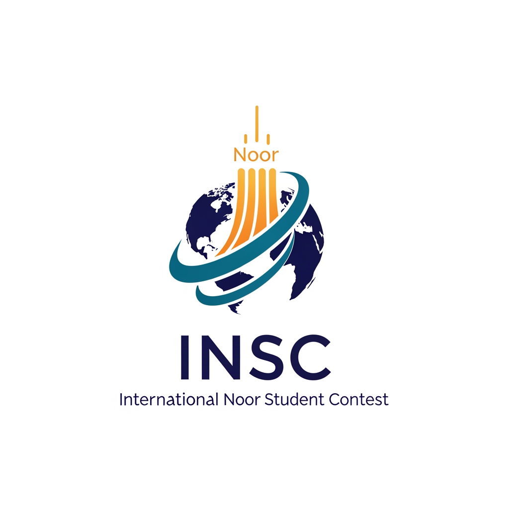 AI Design for CREATE A LOGO FOR INSC(INTERNATIONAL NOOR STUDENT CONTEST)