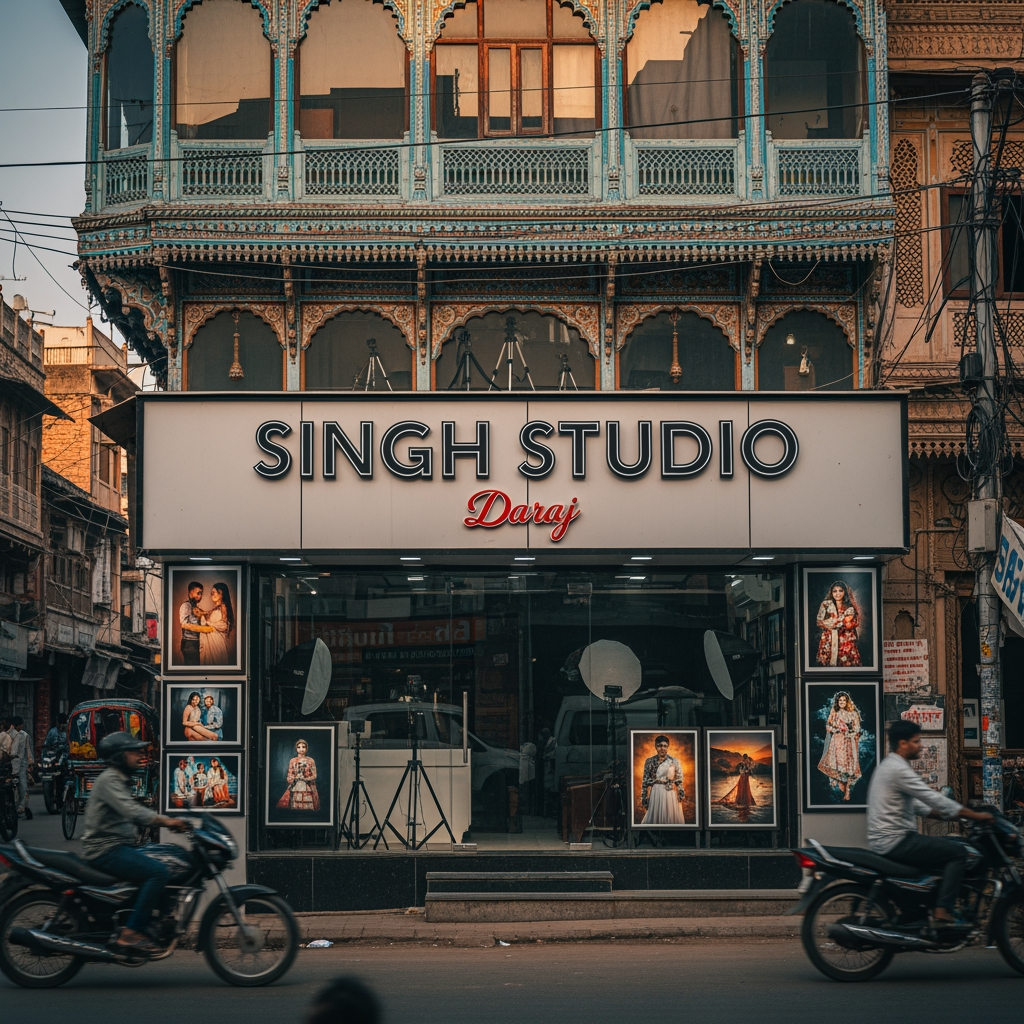 AI Design for singh studio daraj
