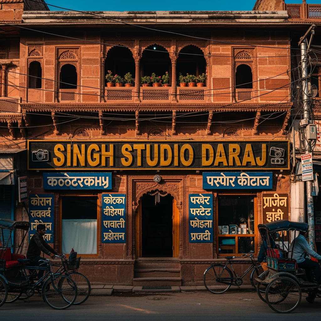 AI Design for singh studio daraj