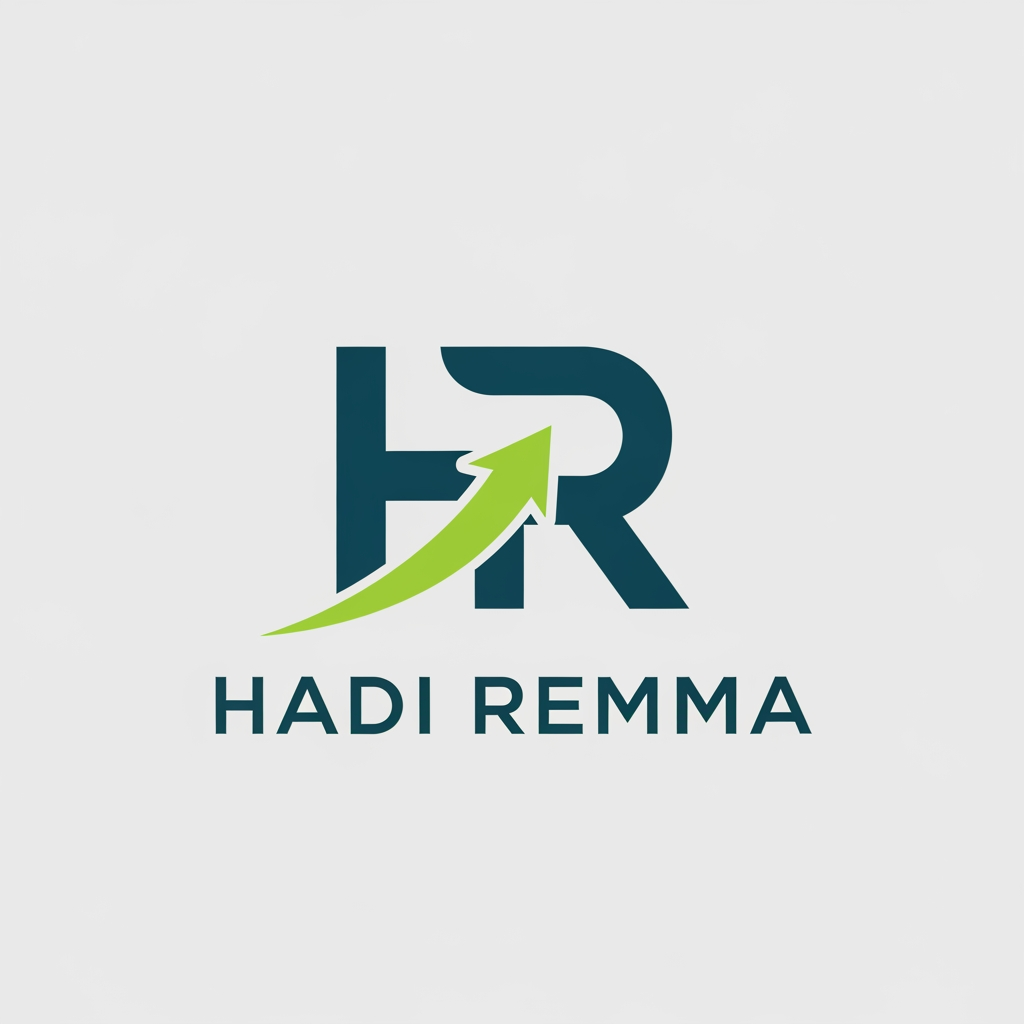 AI Design for i am a digital marketing student i want a logo HADI REMMA this is name i want a logo