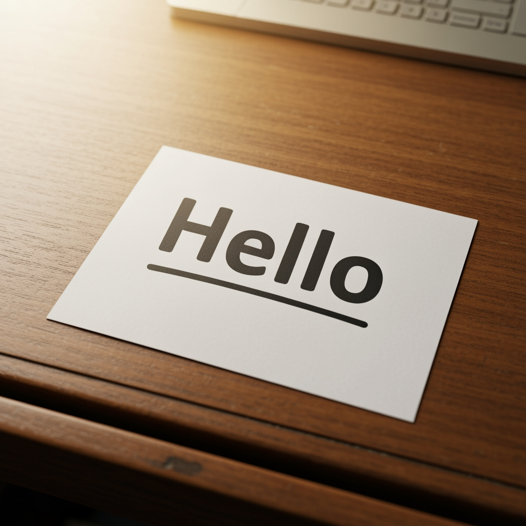 AI Design for Hello