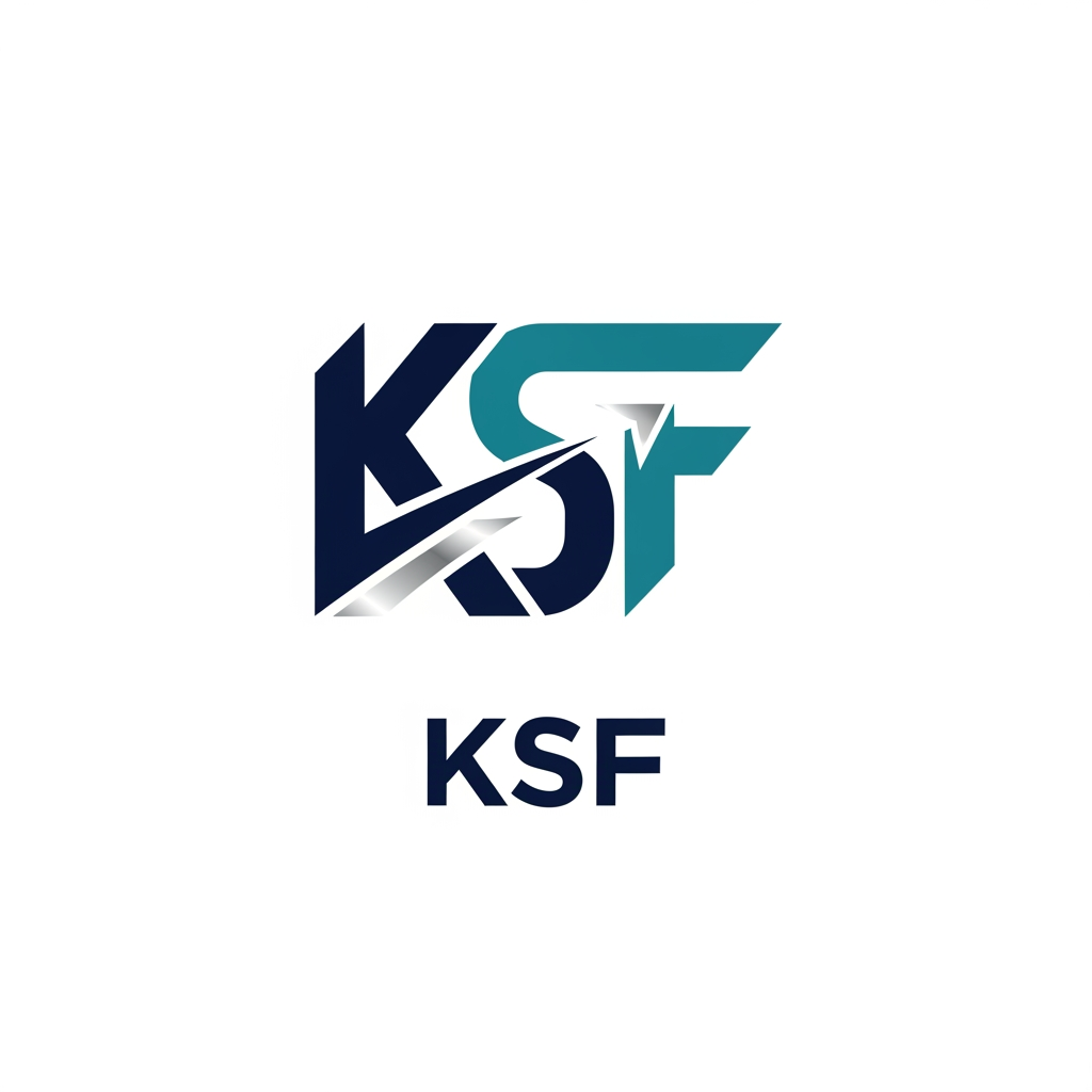 AI Design for a logo for my brand KSF , a good unique and appeling logo