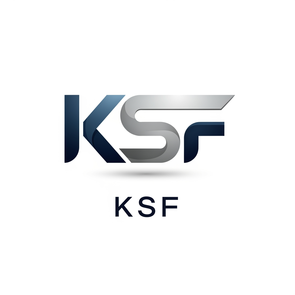 AI Design for a logo for my brand KSF , a good unique and appeling logo