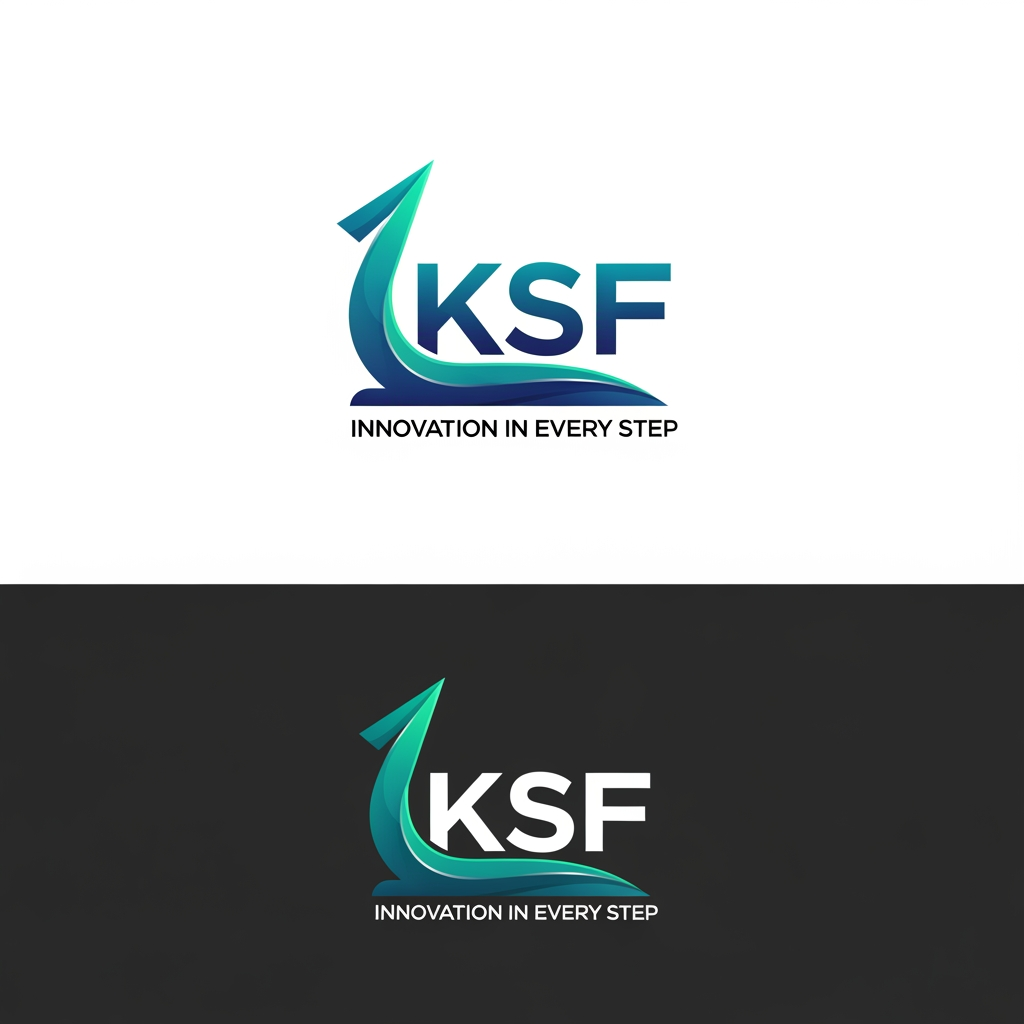 AI Design for a logo for my brand KSF , a good unique and appealing logo