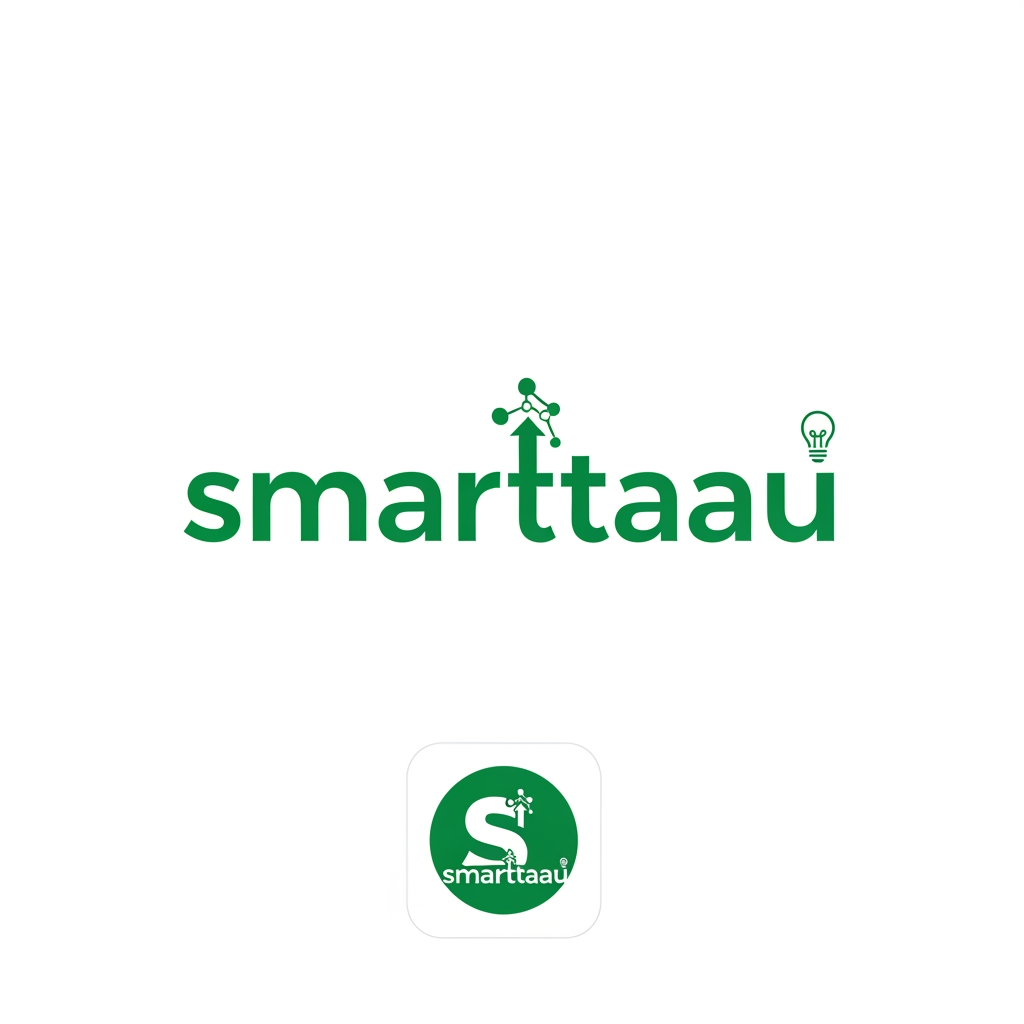 AI Design for smarttaau 
 smarttaau is a blogging company which  provides creative and reliable digital services designed to help brands grow online, improve visibility, and achieve long-term business success.
Please deliver a wordmark logo and a submark for app icons and social profile pictures.

COLOUR PALETTE
green #25d366 
white #ffffff 

similar companies :
seo jonural 
search engine land 
search engine jonural 
semrush 
NPdigital  













give me few ideas for their logo design