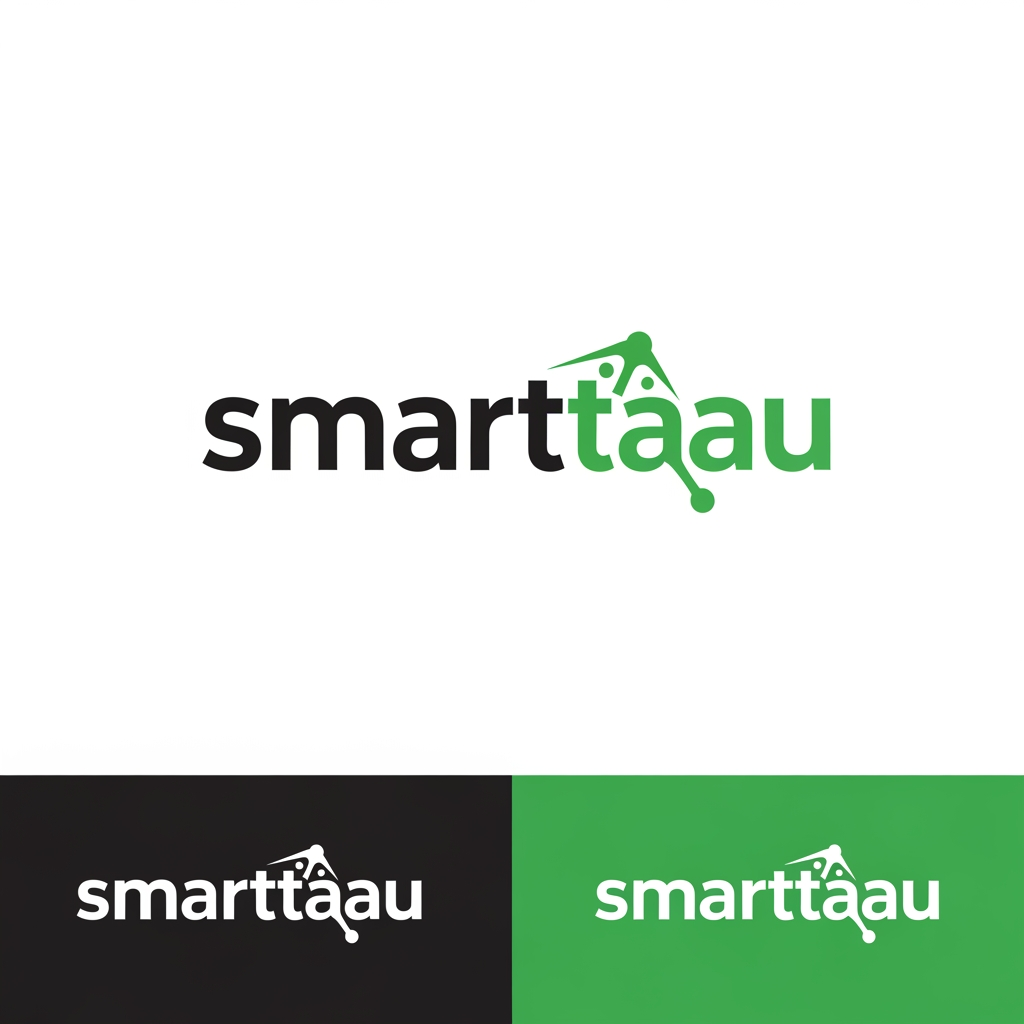 AI Design for smarttaau 
 smarttaau is a blogging company which  provides creative and reliable digital services designed to help brands grow online, improve visibility, and achieve long-term business success.
Please deliver a wordmark logo and a submark for app icons and social profile pictures.

COLOUR PALETTE
green #25d366 
white #ffffff 

similar companies :
seo jonural 
search engine land 
search engine jonural 
semrush 
NPdigital  













give me few ideas for their logo design