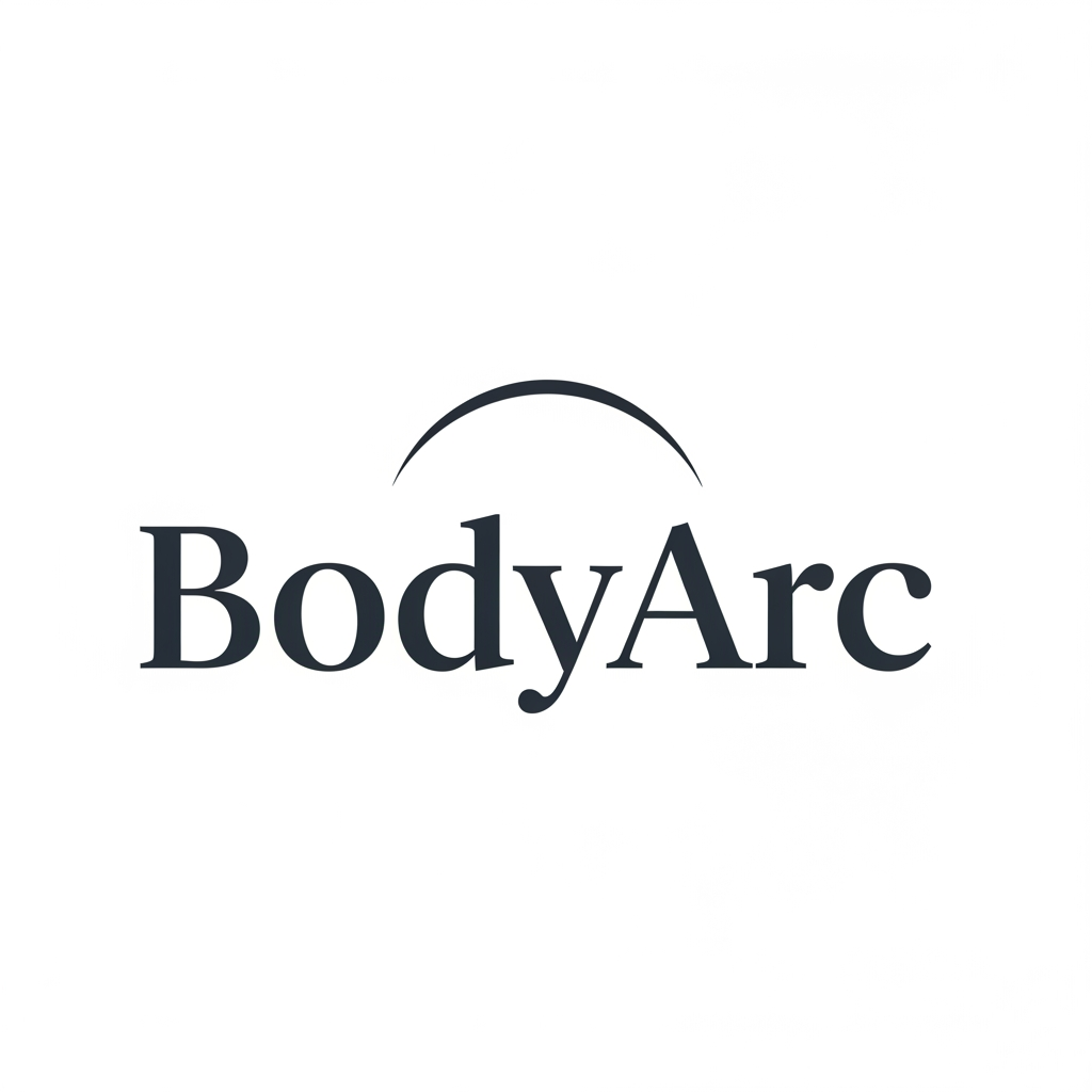 AI Design for give me a simple and classy or attractive logo with name of BodyArc