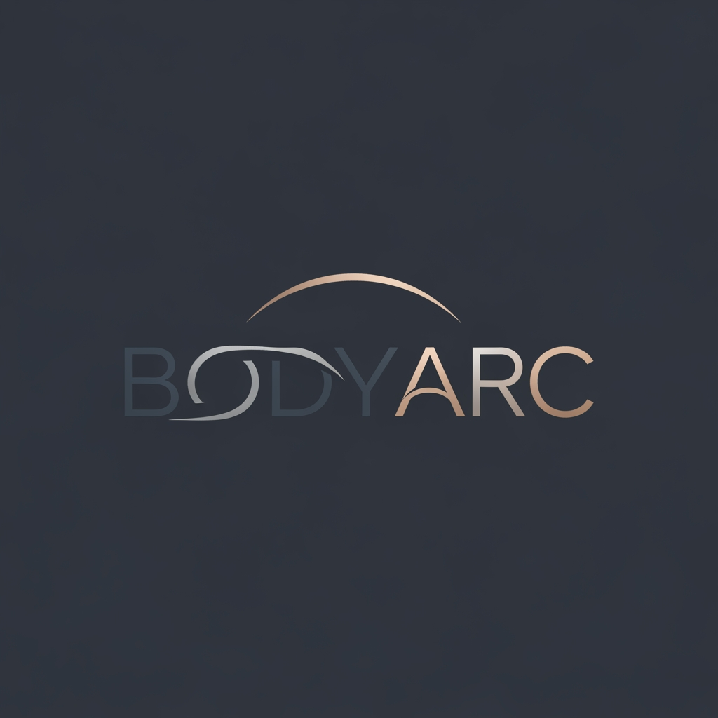 AI Design for give me a simple and classy or attractive logo with name of BodyArc more