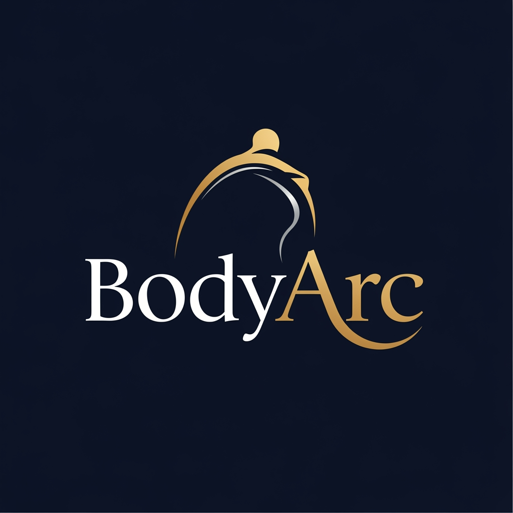 AI Design for give me a simple and classy or attractive logo with name of BodyArc more make it attractive no that much simple