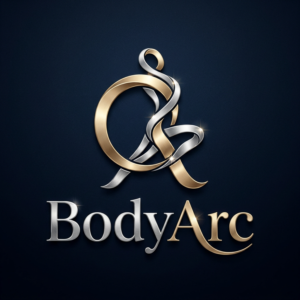 AI Design for give me a simple and classy or attractive logo with name of BodyArc more make it attractive no that much simple