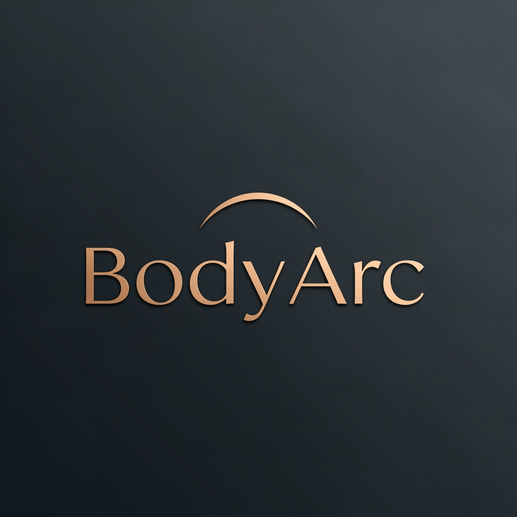 AI Design for give me a simple and classy or attractive logo with name of BodyArc