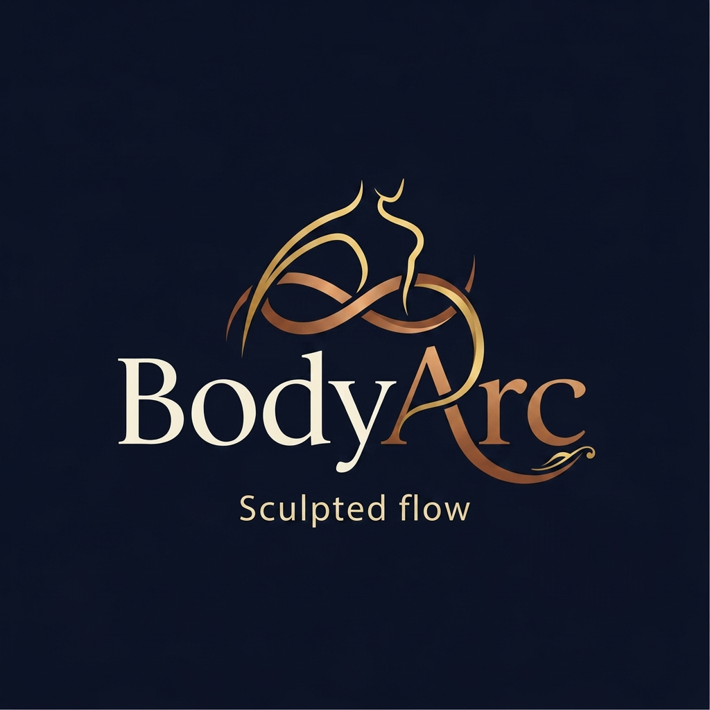 AI Design for give me a simple and classy or attractive logo with name of BodyArc more make it attractive no that much simple