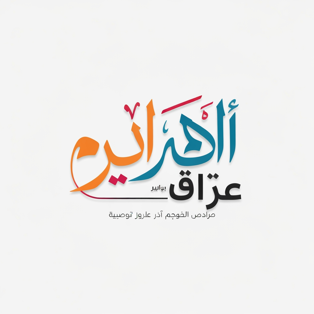 AI Design for i want design for name جمال الدين