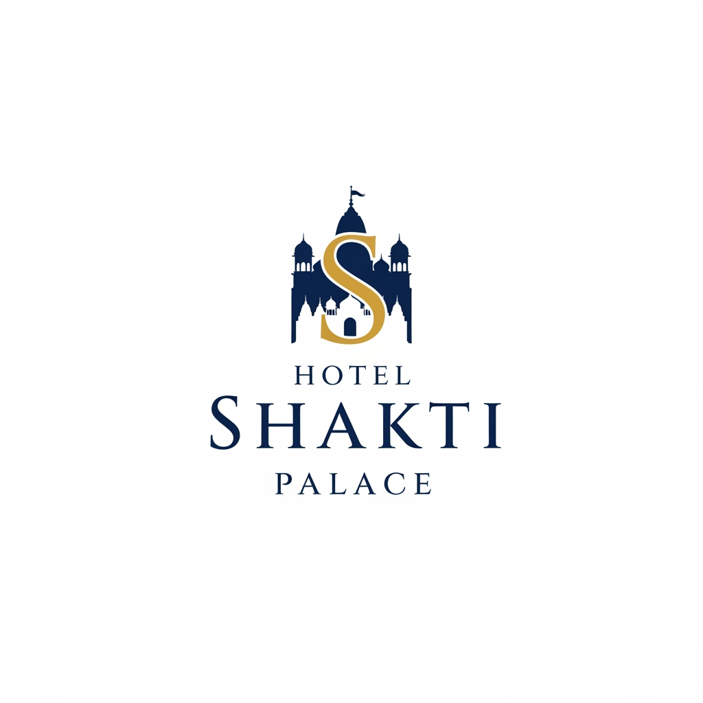AI Design for LOGO FOR Hotel Shakti palace