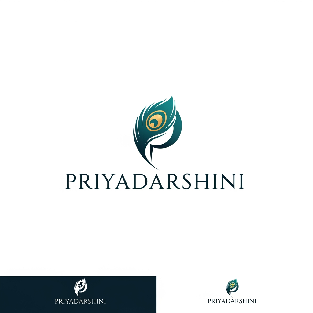 AI Design for Priyadarshini create a logo