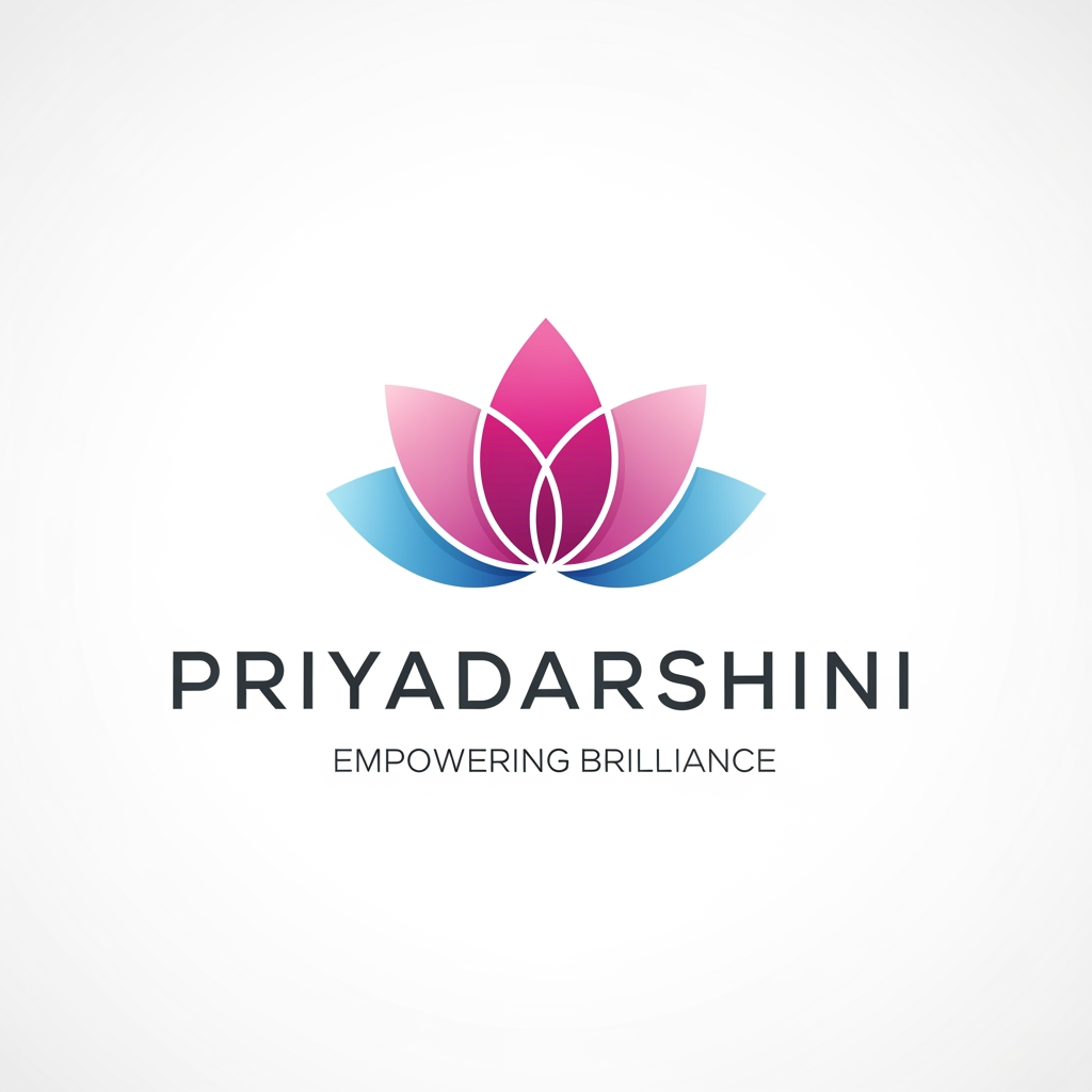 AI Design for Priyadarshini create a logo