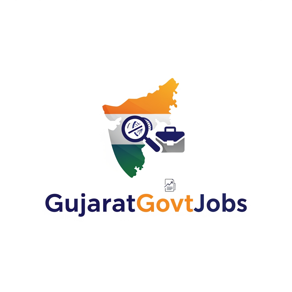 AI Design for i want a simple logog for a blogin website named gujaratgovtjobs