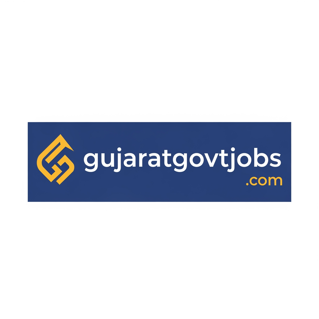 AI Design for i want a simple logog for a blogin website named gujaratgovtjobs