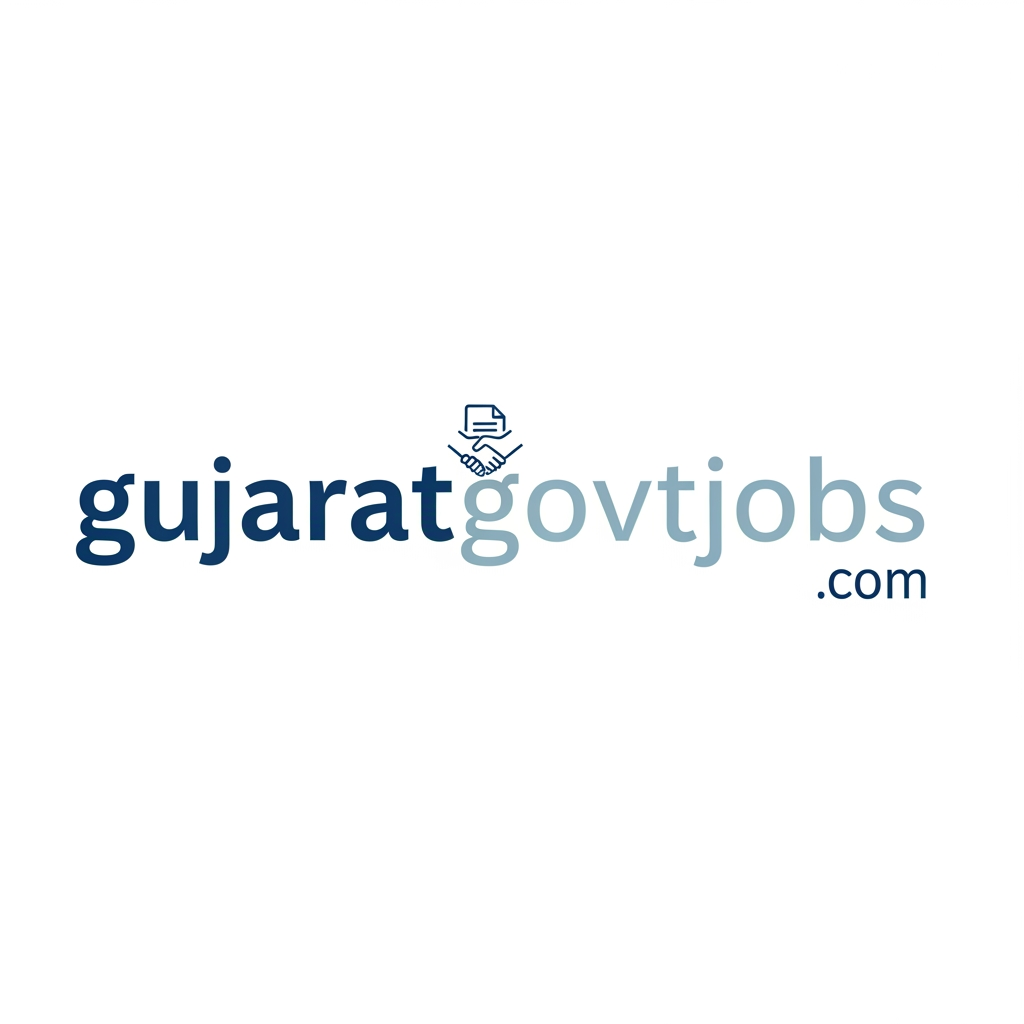AI Design for i want a simple logog for a blogin website named gujaratgovtjobs