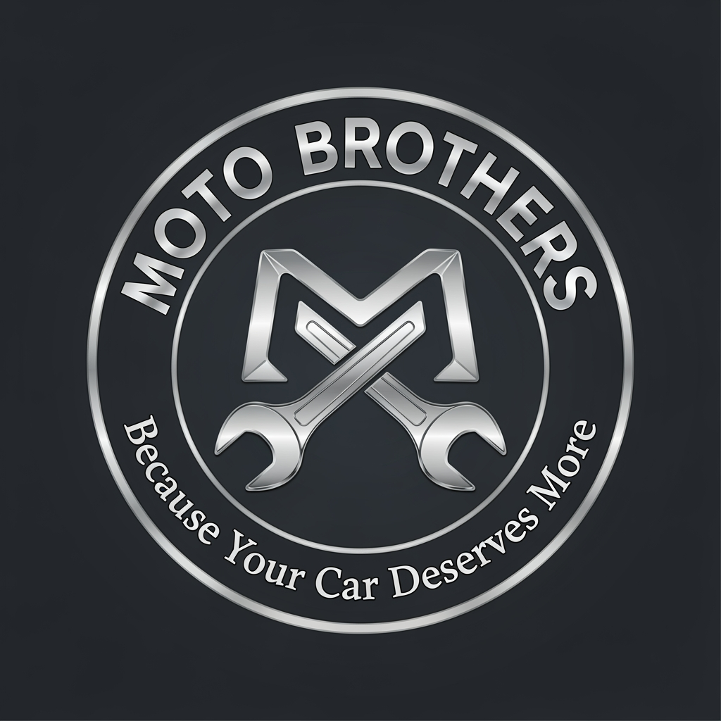 AI Design for Create logo for my business 
business name - MOTO BROTHERS
Slogan - Because Your Car Deserves More

give me more logos