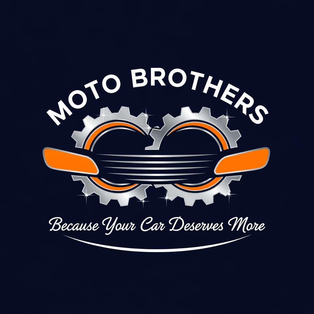 AI Design for Create logo for my business 
business name - MOTO BROTHERS
Slogan - Because Your Car Deserves More

give me more logos