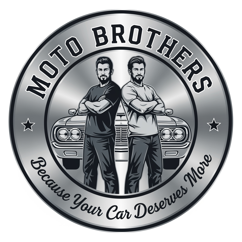 AI Design for Create logo for my business 
business name - MOTO BROTHERS
Slogan - Because Your Car Deserves More

give me more logos