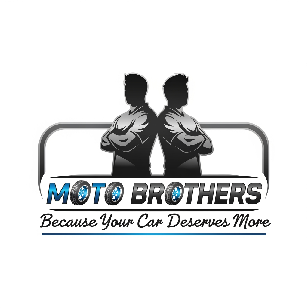 AI Design for Create logo for my business 
business name - MOTO BROTHERS
Slogan - Because Your Car Deserves More

give me more logos