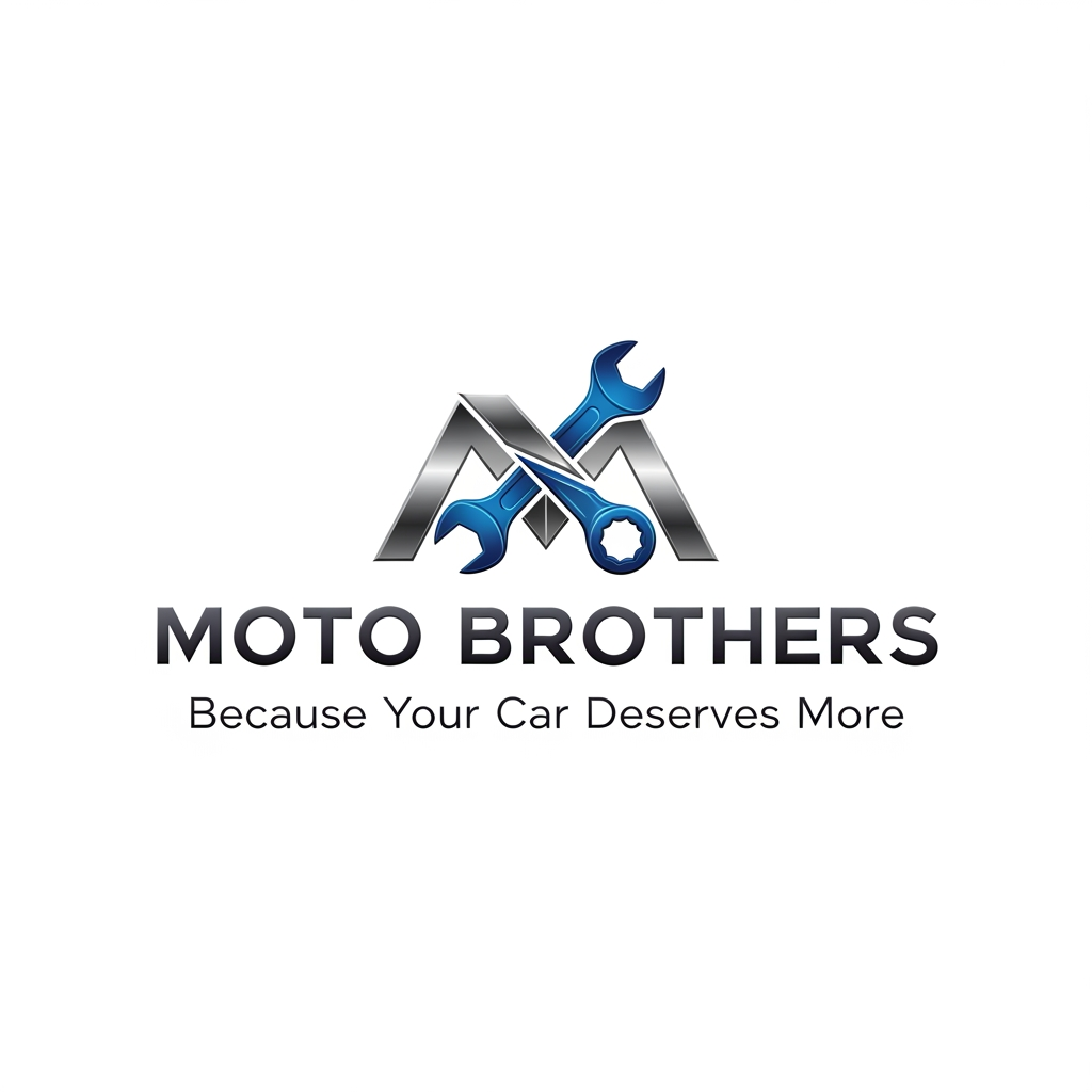 AI Design for Create logo for my business 
business name - MOTO BROTHERS
Slogan - Because Your Car Deserves More

give me more logos