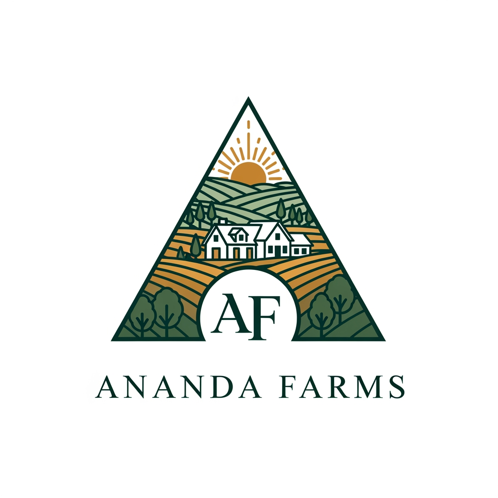 AI Design for premium farmhouses and exclusive farmland plots. The brand represents luxury, peace, nature, and long-term value. 1. Triangle Design – Inspired by growth, land, stability, and premium investment. 2. Icon-Based Design – Combining elements of farmland, farmhouse living, nature, or landscape. 3. Lettermark Design (AF) – A premium monogram using the initials AF (Ananda Farms). The logo should reflect: • Luxury farmhouse living • Natural farmland landscapes • Growth, prosperity, and peace • Premium investment value