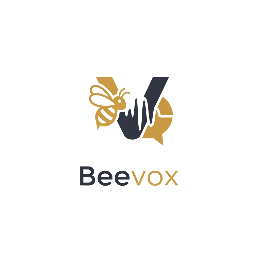 AI Design for create me a premium logo for adverticment agency. brand name is beevox