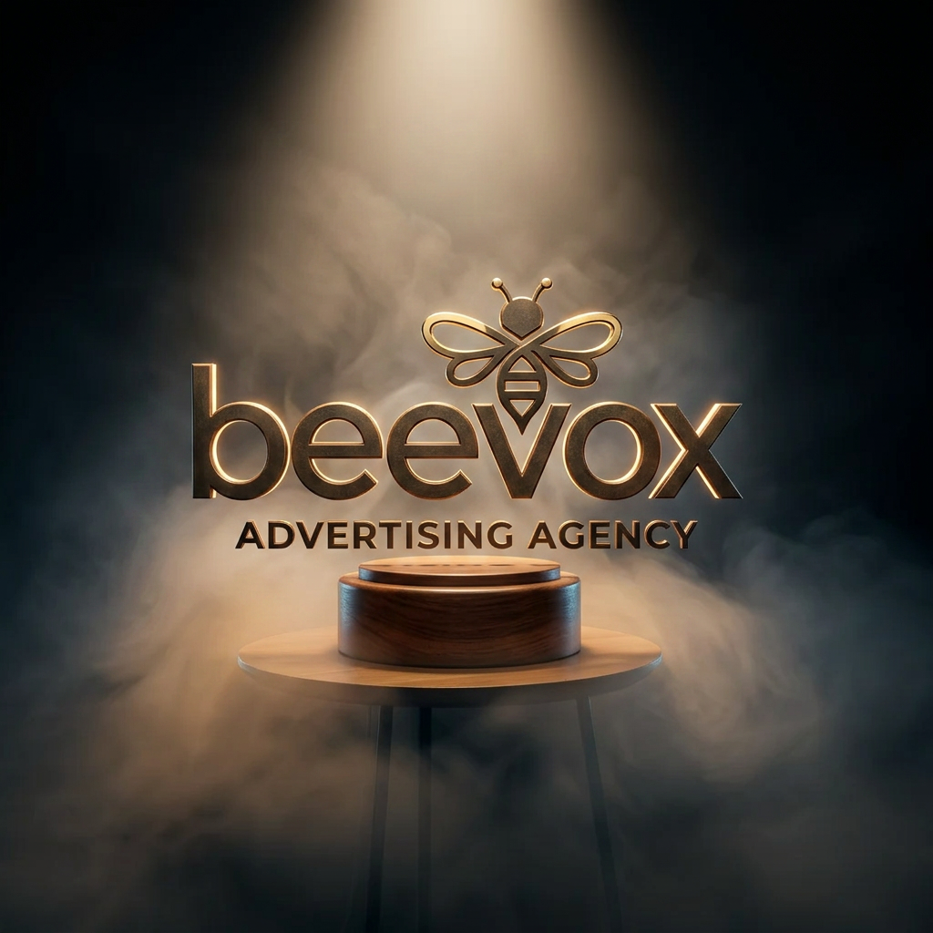AI Design for create me a premium logo for adverticment agency. brand name is beevox

Apply the following visual style: A cinematic hero product photograph of {{product}}, emerging from soft glowing fog with a focused top spotlight and strong rim lighting, dramatic premium advertising photography style, ultra‑high‑resolution detail.

The last reference image is a design/composition template: match its layout, framing, and overall visual style while following the user's prompt for subject matter where indicated.