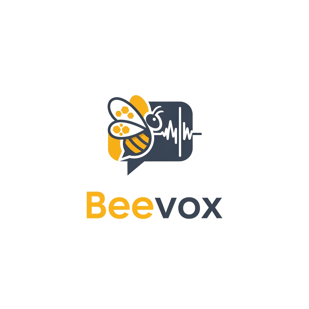 AI Design for create me a premium logo for adverticment agency. brand name is beevox