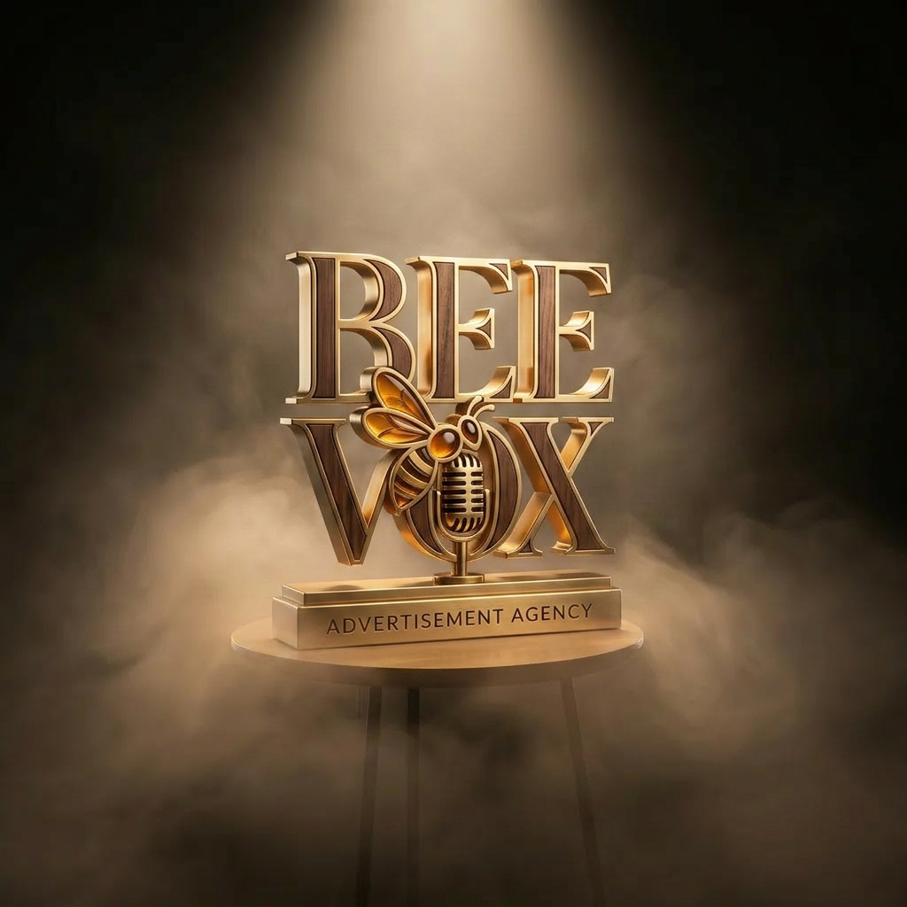 AI Design for create me a premium logo for adverticment agency. brand name is beevox

Apply the following visual style: A cinematic hero product photograph of {{product}}, emerging from soft glowing fog with a focused top spotlight and strong rim lighting, dramatic premium advertising photography style, ultra‑high‑resolution detail.

The last reference image is a design/composition template: match its layout, framing, and overall visual style while following the user's prompt for subject matter where indicated.