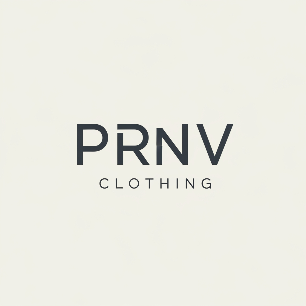 AI Design for create logog my brand prnvclothing