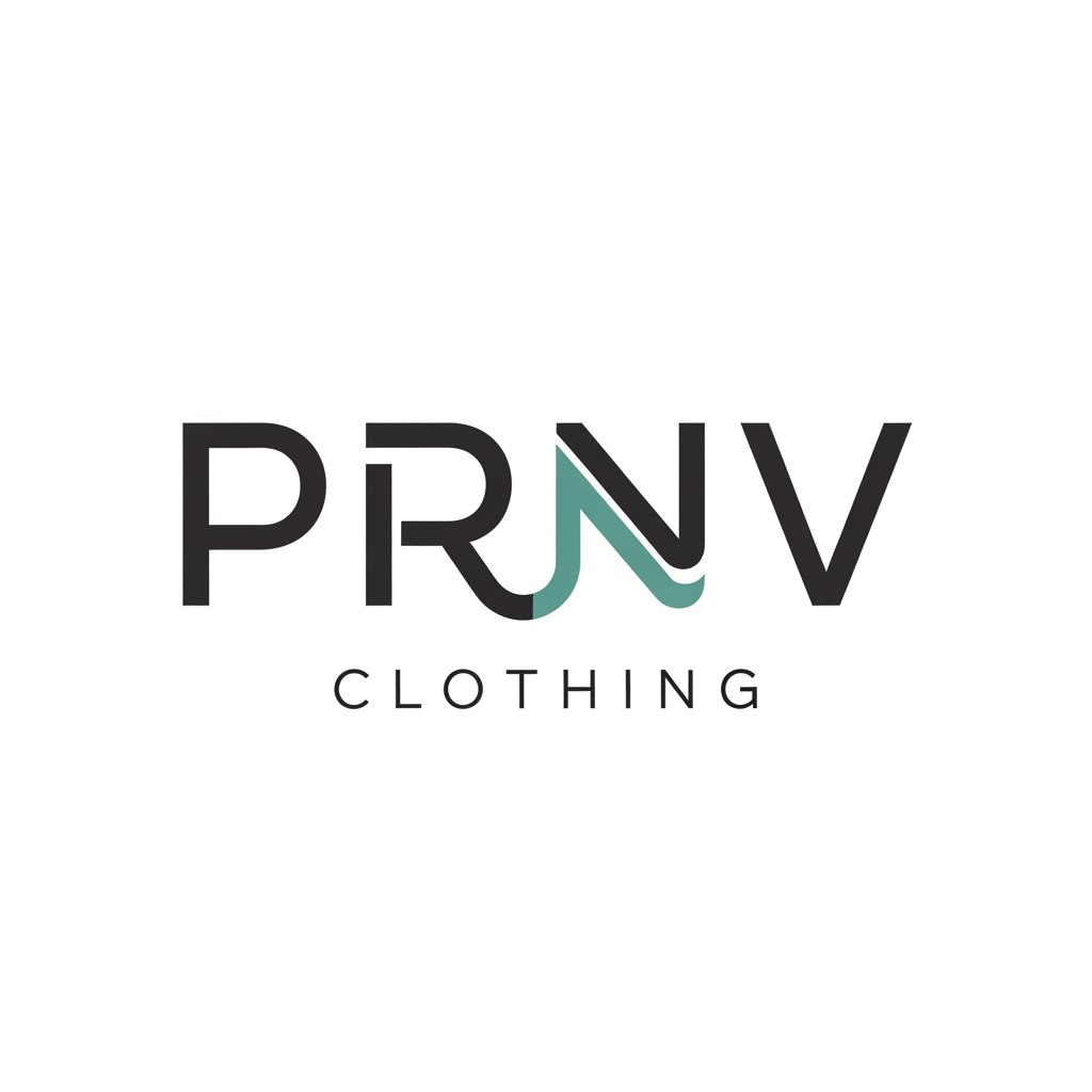 AI Design for create logog my brand prnvclothing