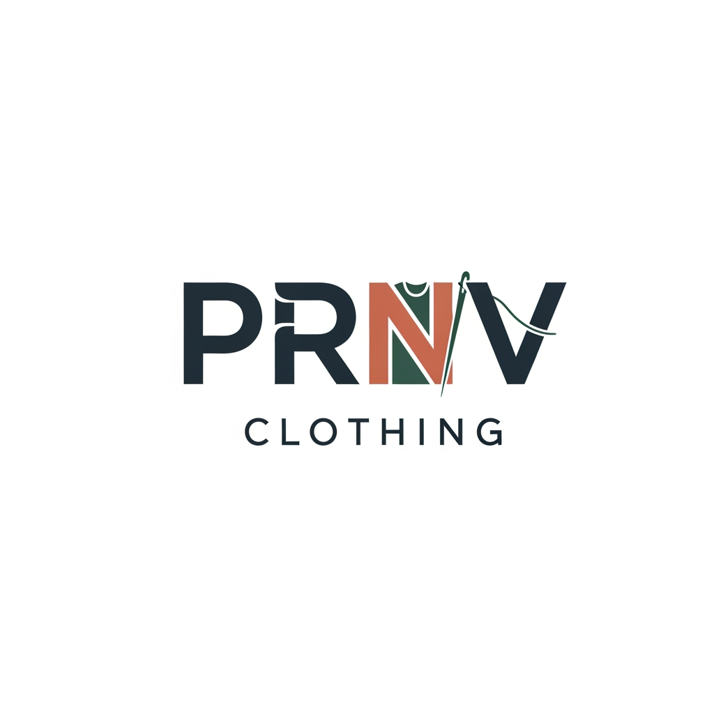 AI Design for create logog my brand prnvclothing