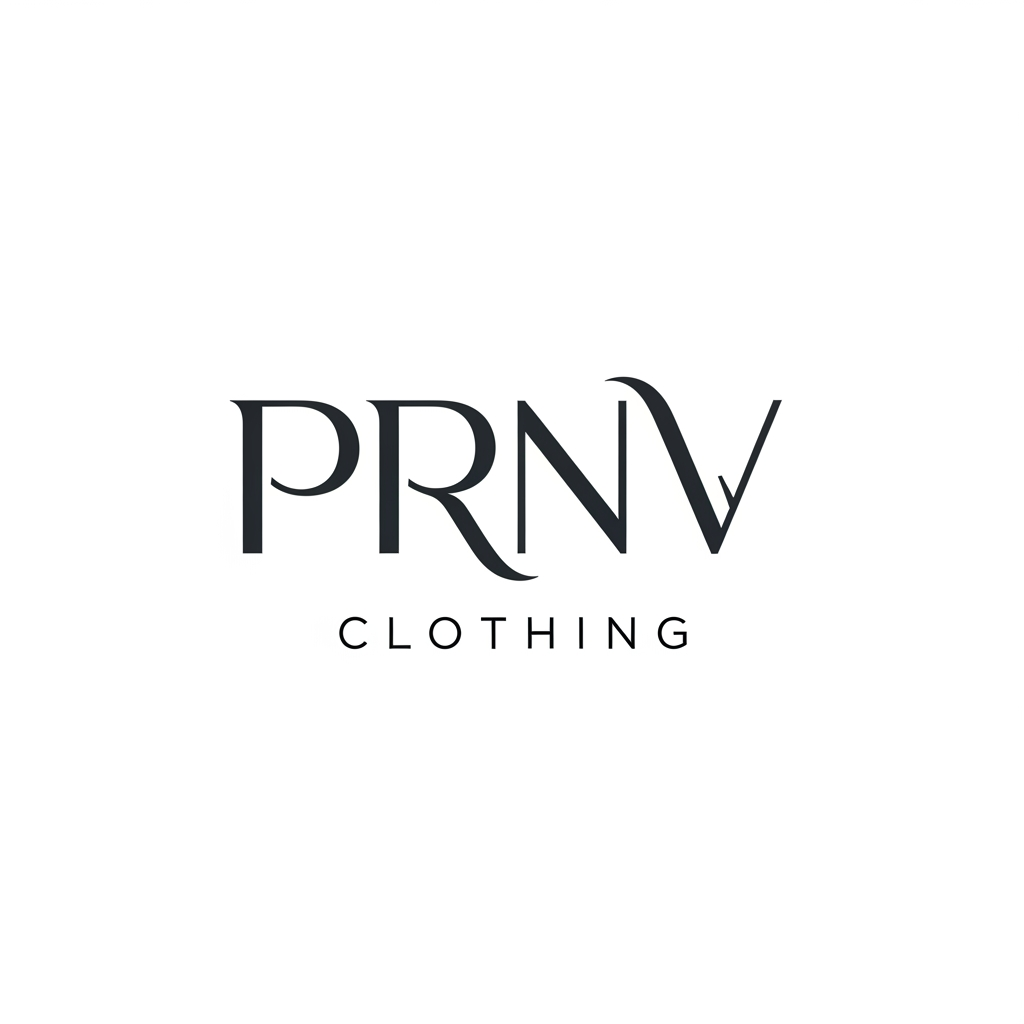 AI Design for create logog my brand prnvclothing