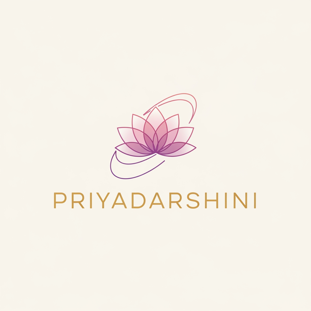 AI Design for create a logo for priyadarshini