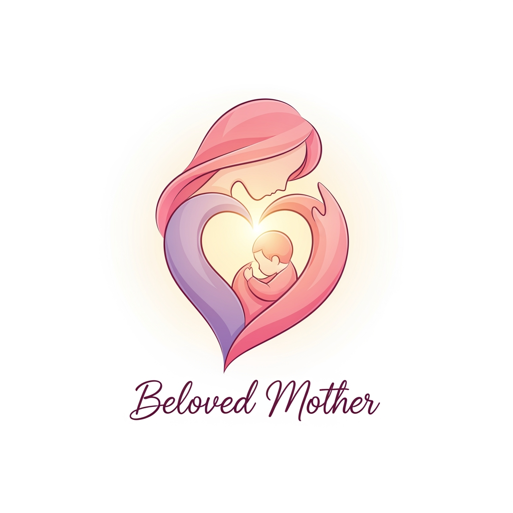 AI Design for create a logo for beloved mother