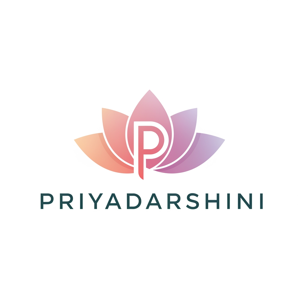 AI Design for create a logo for priyadarshini