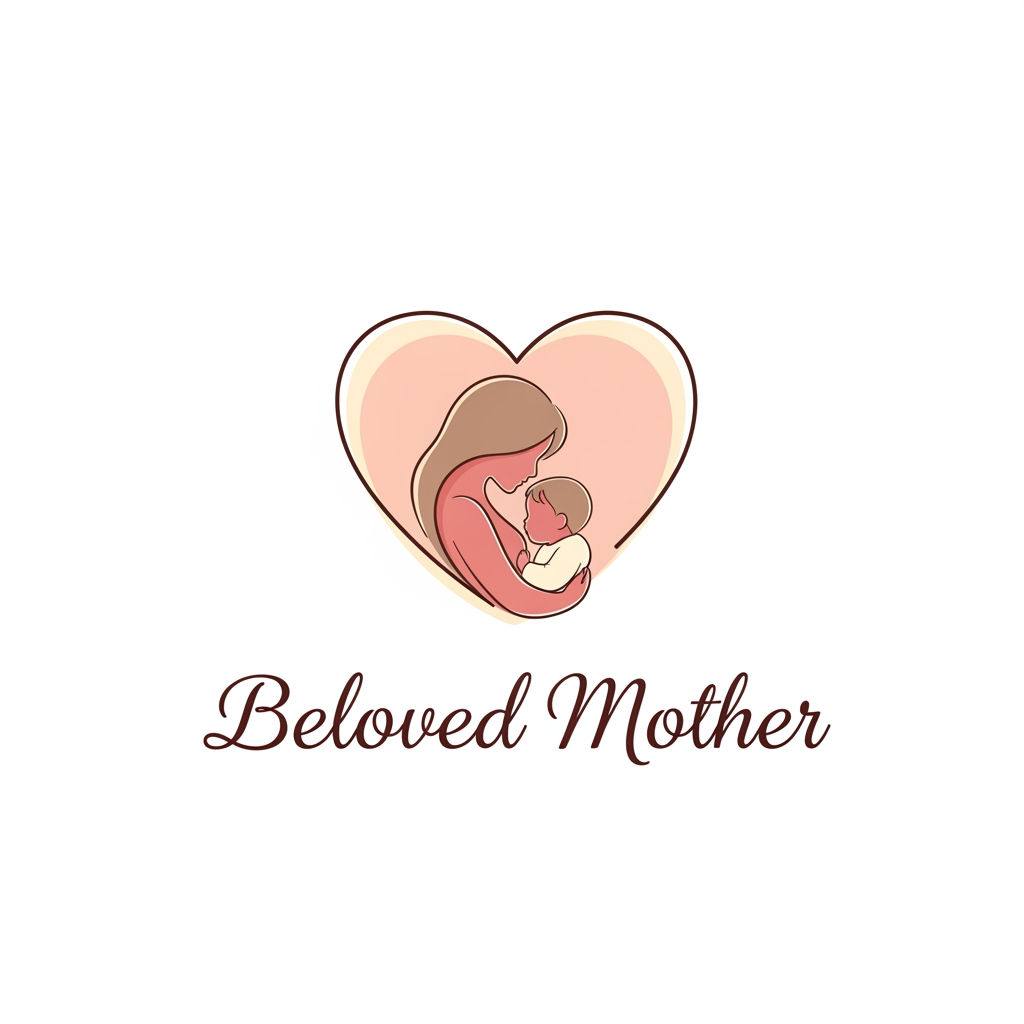 AI Design for create a logo for beloved mother