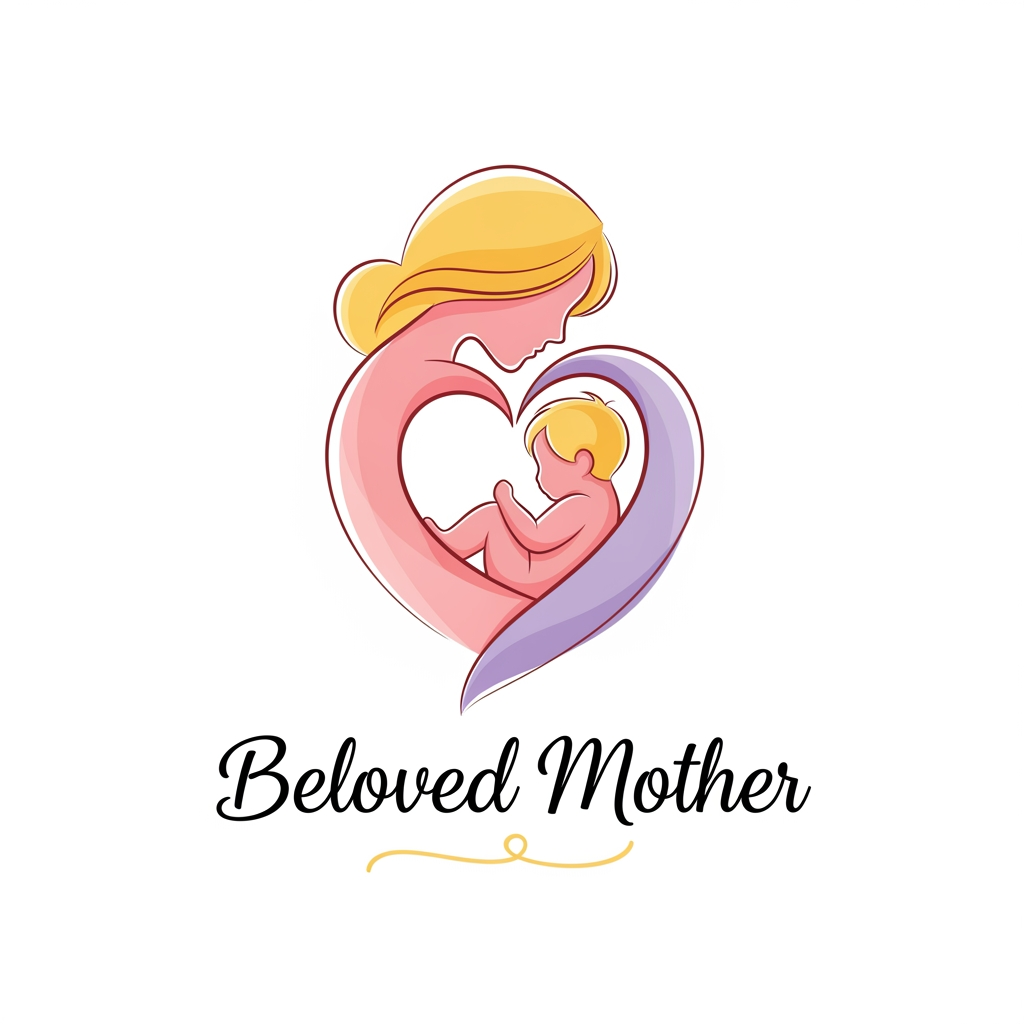 AI Design for create a logo for beloved mother
