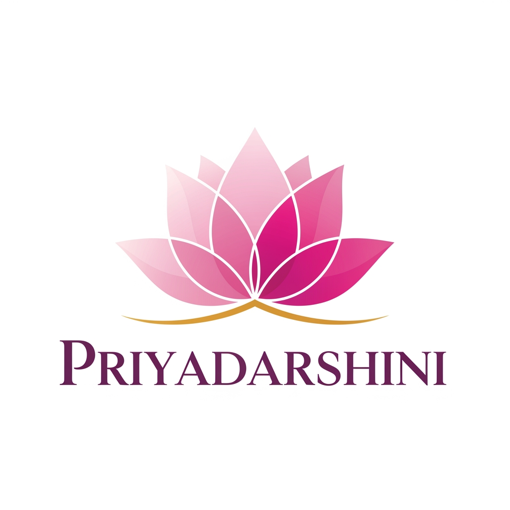 AI Design for create a logo for priyadarshini