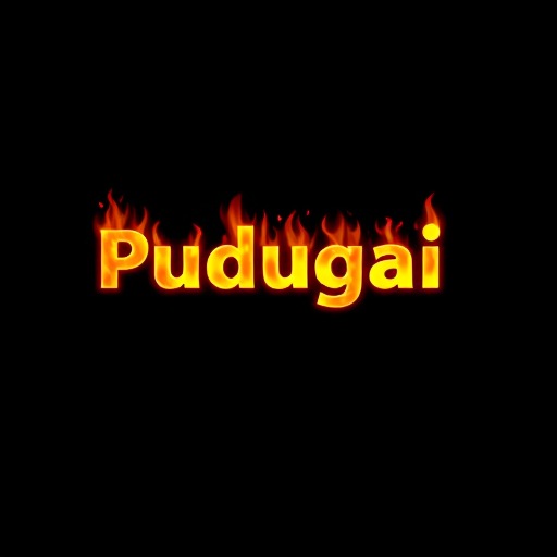 AI Design for Creating a design that features "Pudugai Dhesam" with a fire effect on a black background can be a striking and visually appealing project. To achieve this, you can follow these steps if you're using graphic design software like Adobe Photoshop or Illustrator:Background: Start with a solid black background to ensure that the fire effects stand out vividly.Text Design: Choose a bold and impactful font for "Pudugai Dhesam" to ensure the text is prominent. Position the text centrally or according to your design preference.Fire Effect: Apply a fire effect to the text. This can be done by using a combination of gradient overlays, layers of orange, red, and yellow to mimic flames, and adding texture to create a realistic fire appearance. Utilize blending modes like "Overlay" or "Screen" to integrate the fire effect seamlessly with the text.Additional Effects: Consider adding a glow effect around the text to enhance the fiery appearance. This can be achieved by duplicating the text layer, applying a Gaussian blur, and adjusting the opacity.Final Touches: Review the overall composition, ensuring the text is legible and the fire effect is visually balanced. Make adjustments to the colors and effects as needed to achieve the desired impact.By following these steps, you can create an eye-catching design that effectively combines cultural significance with dynamic visual elements.