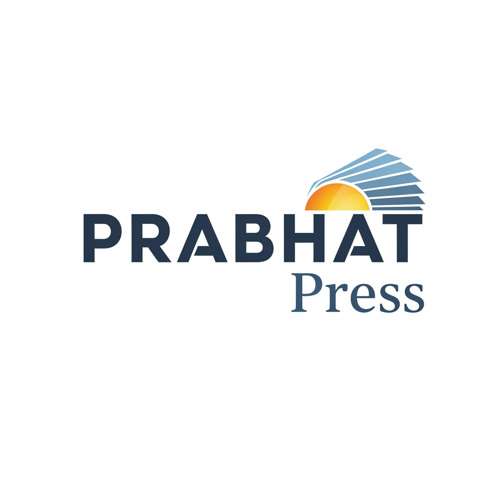 AI Design for i wanna make a logo for my printing company named Prabhat Press