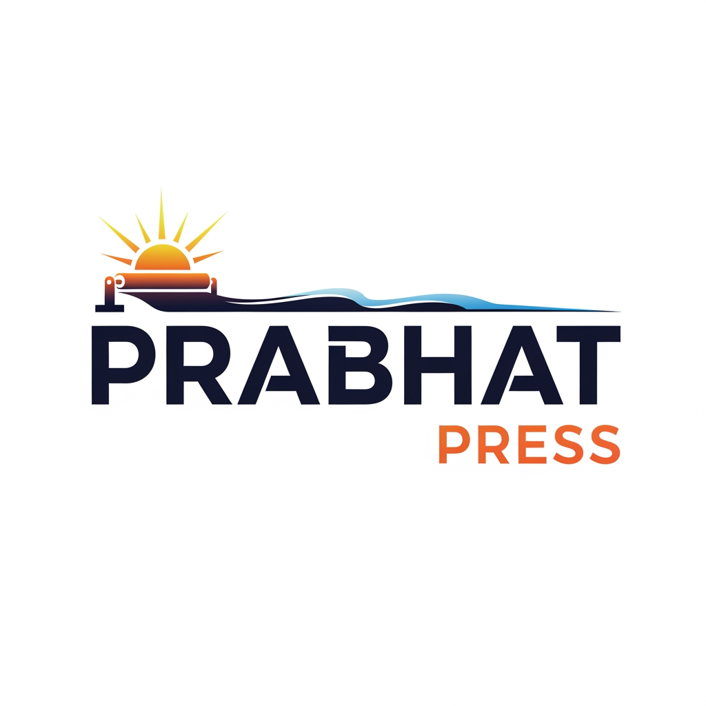AI Design for i wanna make a logo for my printing company named Prabhat Press