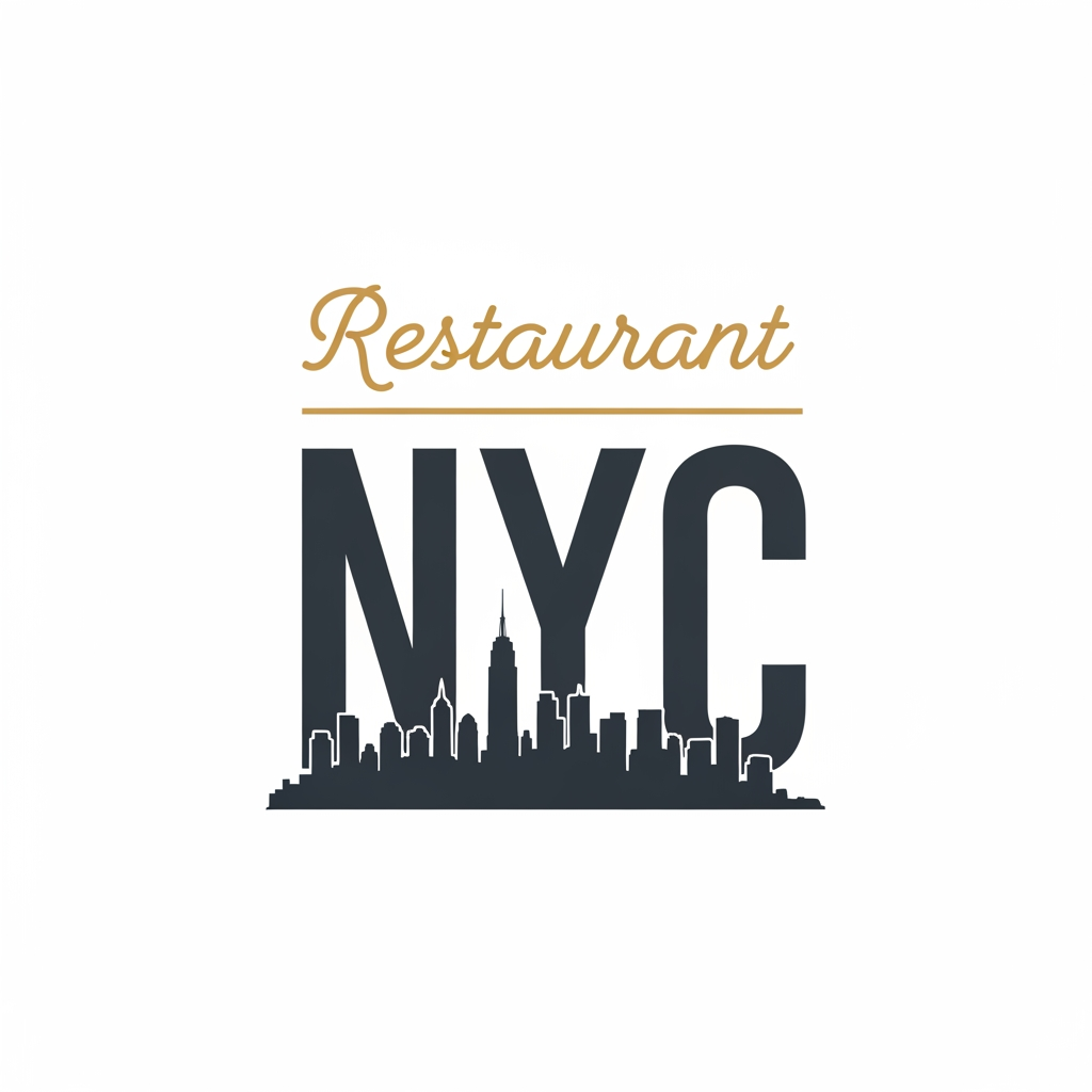 AI Design for i need to create a logo for ny resturant