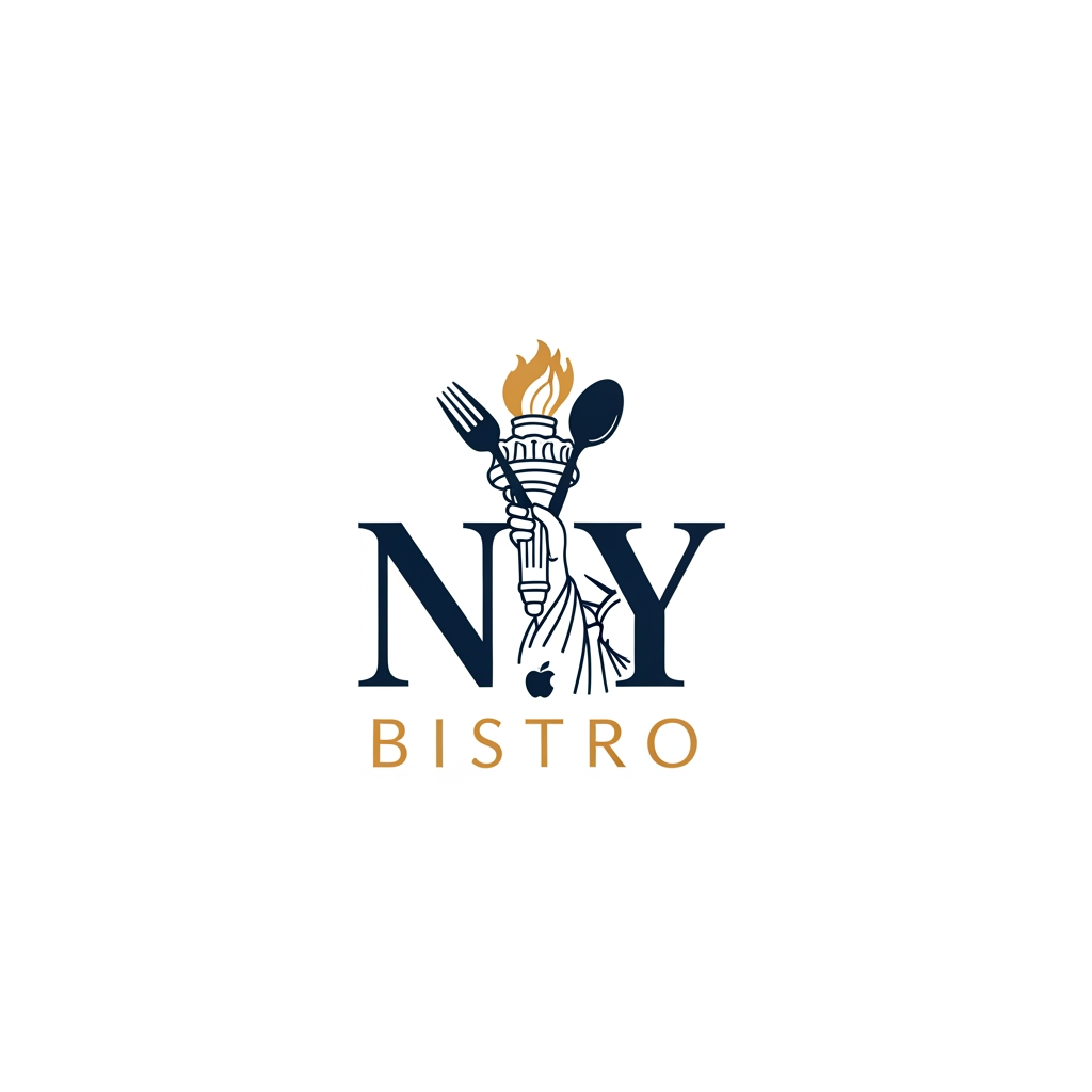 AI Design for i need to create a logo for ny resturant