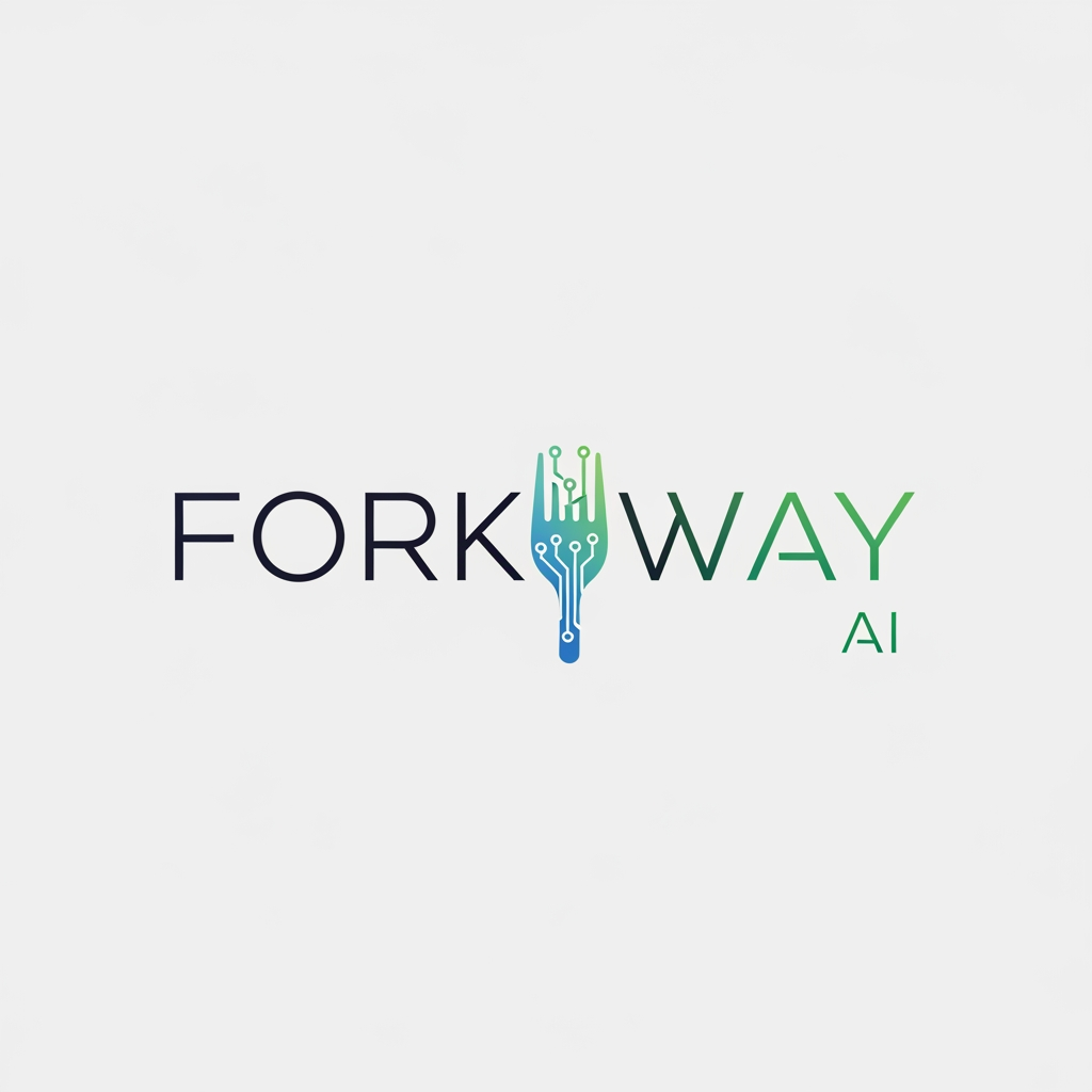 AI Design for my brand name is ForkWay AI
