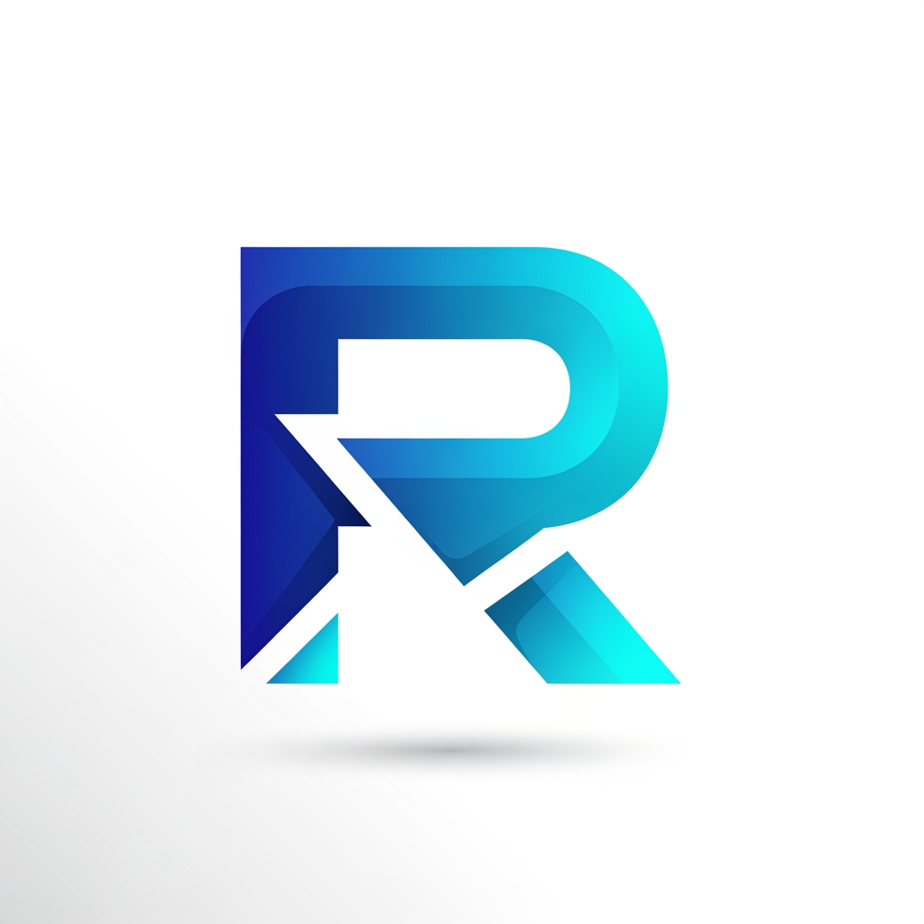 AI Design for make a logo of letter R
